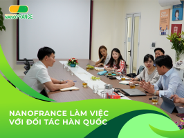NANOFRANCE LÀM VIỆC VỚI ĐỐI TÁC HÀN QUỐC