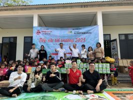 NanoFrance và hành trình “Tiếp sức đến trường” cho các em nhỏ tại Yên Bái