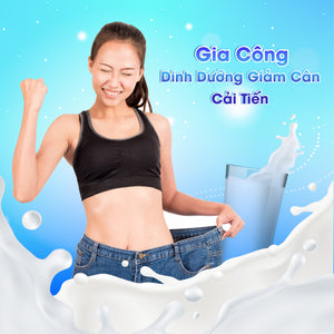 Gia công sữa giảm cân – dinh dưỡng giảm cân cải tiến