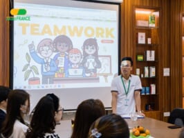 Teamwork – Chủ đề chào đầu tháng của CBCNV NanoFrance tháng 12!