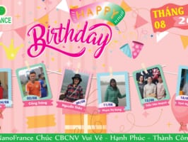 CHÚC MỪNG SINH NHẬT CBCNV THÁNG 8/2021