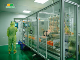dây chuyền sản xuất hiện
