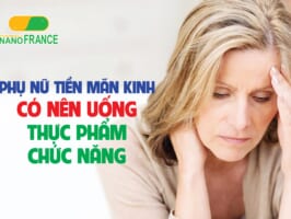 Phụ nữ tiền mãn kinh có nên uống thực phẩm chức năng