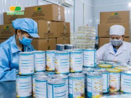 quy trình sản xuất sữa hạt